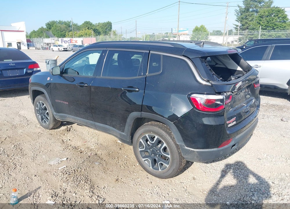 2021 JEEP COMPASS TRAILHAWK 4X4 VIN: 3C4NJDDB5MT603542