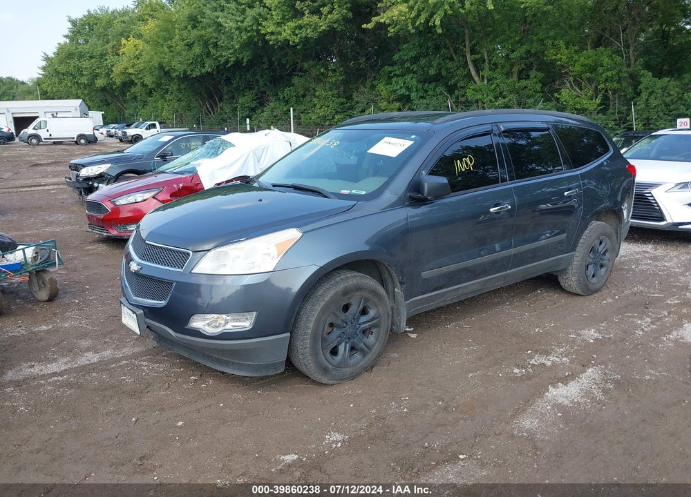 2011 CHEVROLET TRAVERSE LS VIN: 1GNKVEED9BJ193451