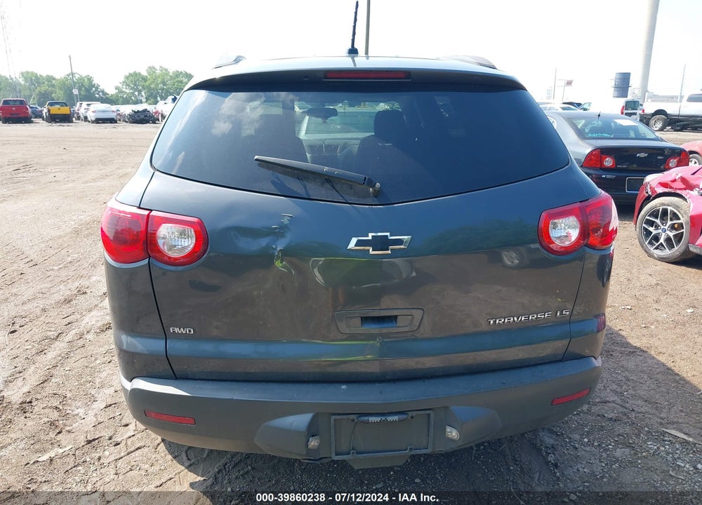 2011 CHEVROLET TRAVERSE LS VIN: 1GNKVEED9BJ193451