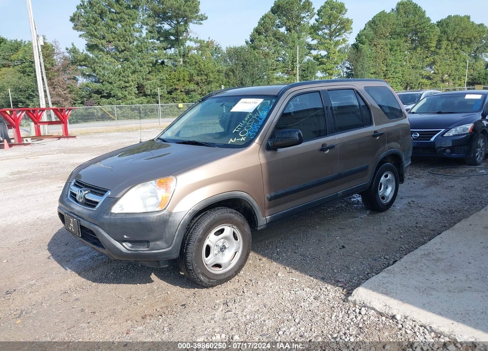 2004 HONDA CR-V LX VIN: JHLRD68454C005594