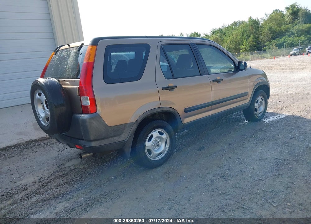 2004 HONDA CR-V LX VIN: JHLRD68454C005594