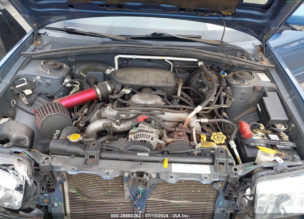 2007 SUBARU FORESTER 2.5X VIN: JF1SG65647H706989