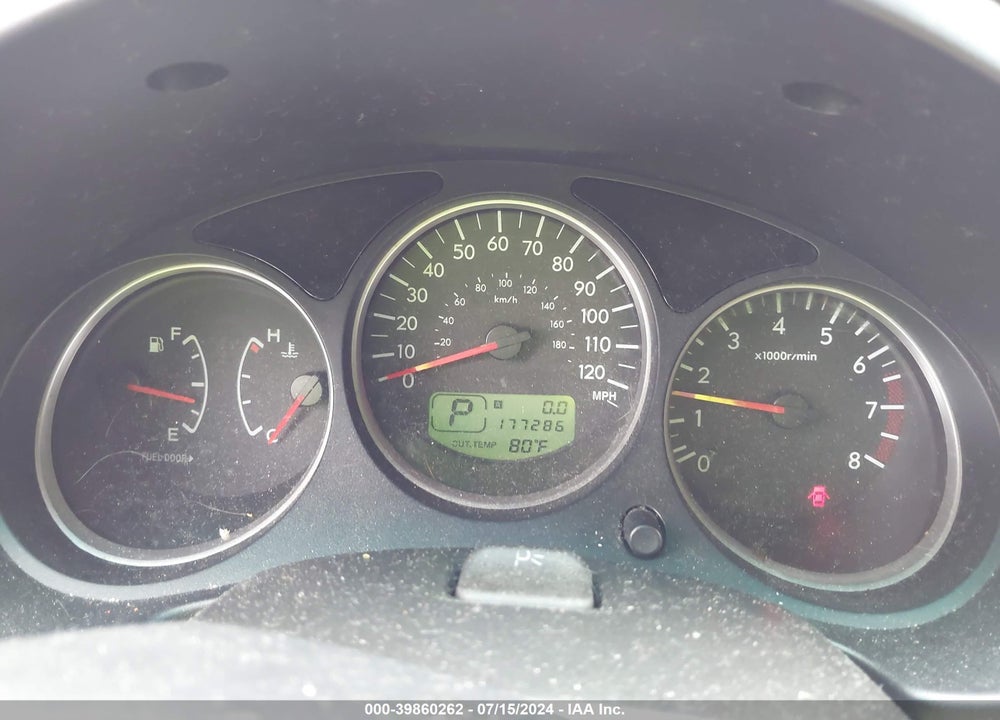 2007 SUBARU FORESTER 2.5X VIN: JF1SG65647H706989