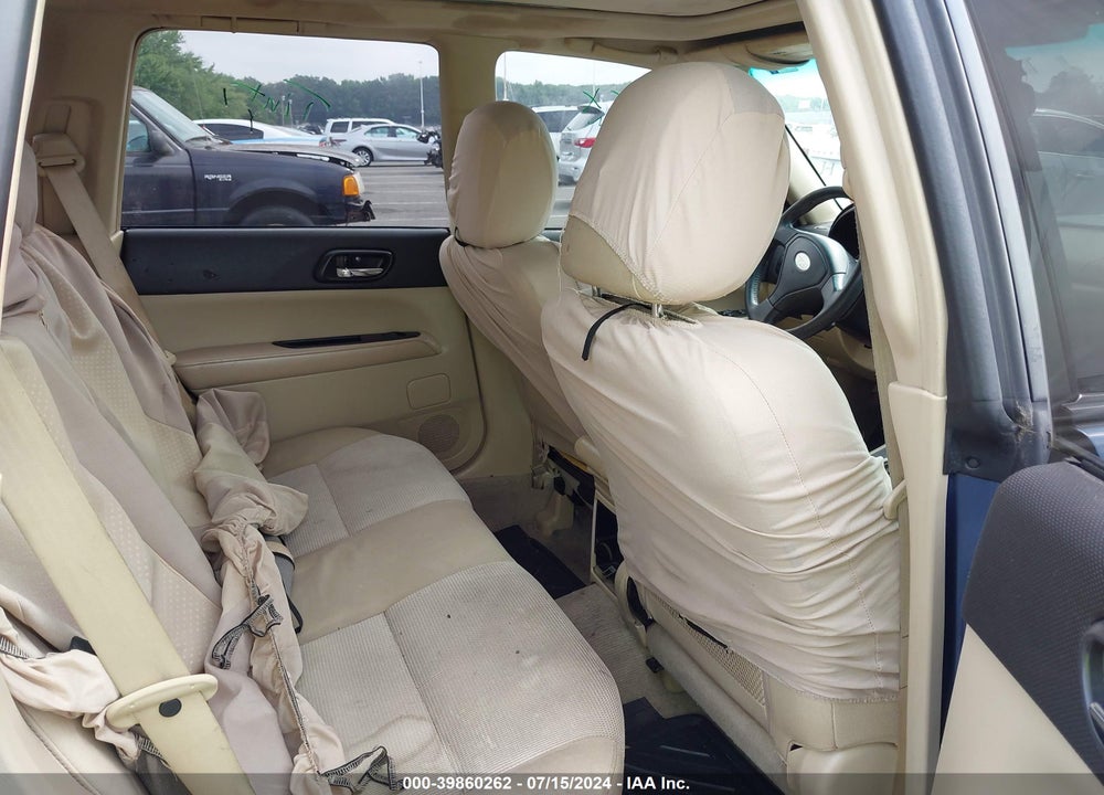 2007 SUBARU FORESTER 2.5X VIN: JF1SG65647H706989