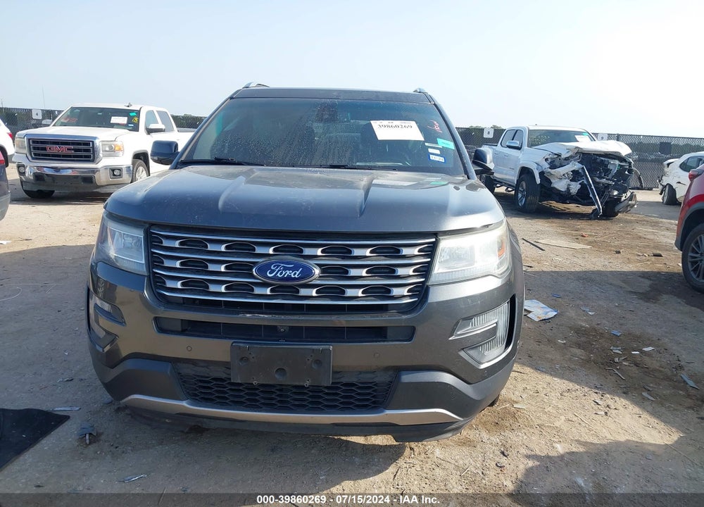 2016 FORD EXPLORER VIN: 1FM5K7F8XGGA51315