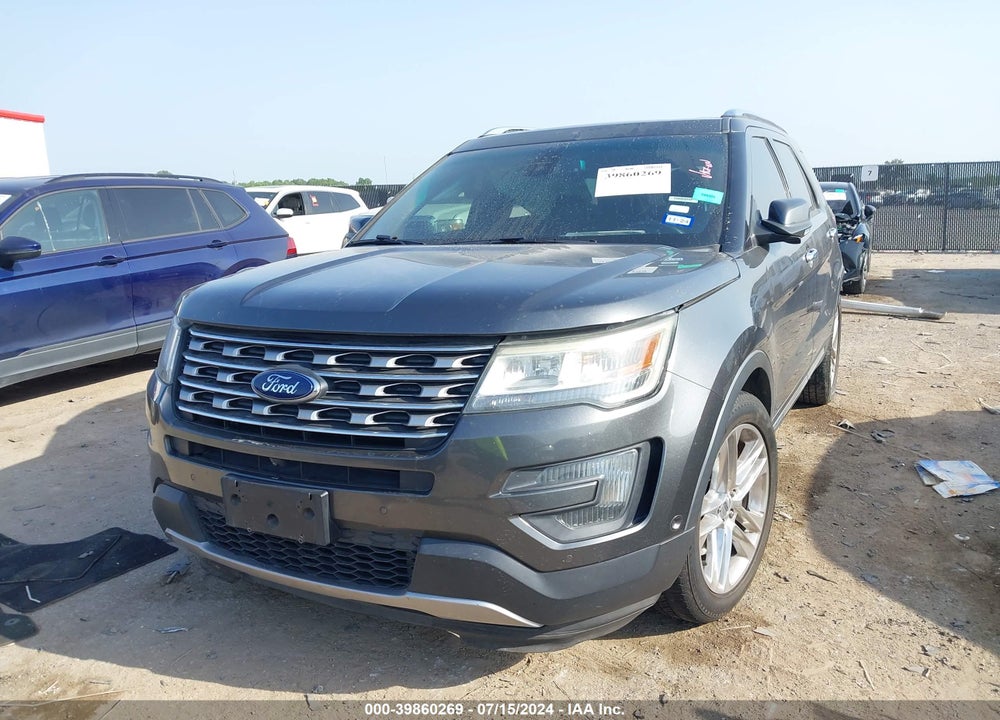 2016 FORD EXPLORER VIN: 1FM5K7F8XGGA51315