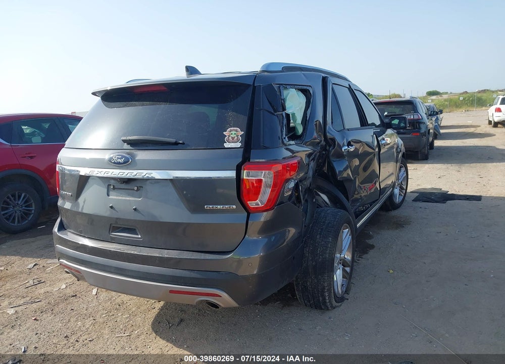 2016 FORD EXPLORER VIN: 1FM5K7F8XGGA51315