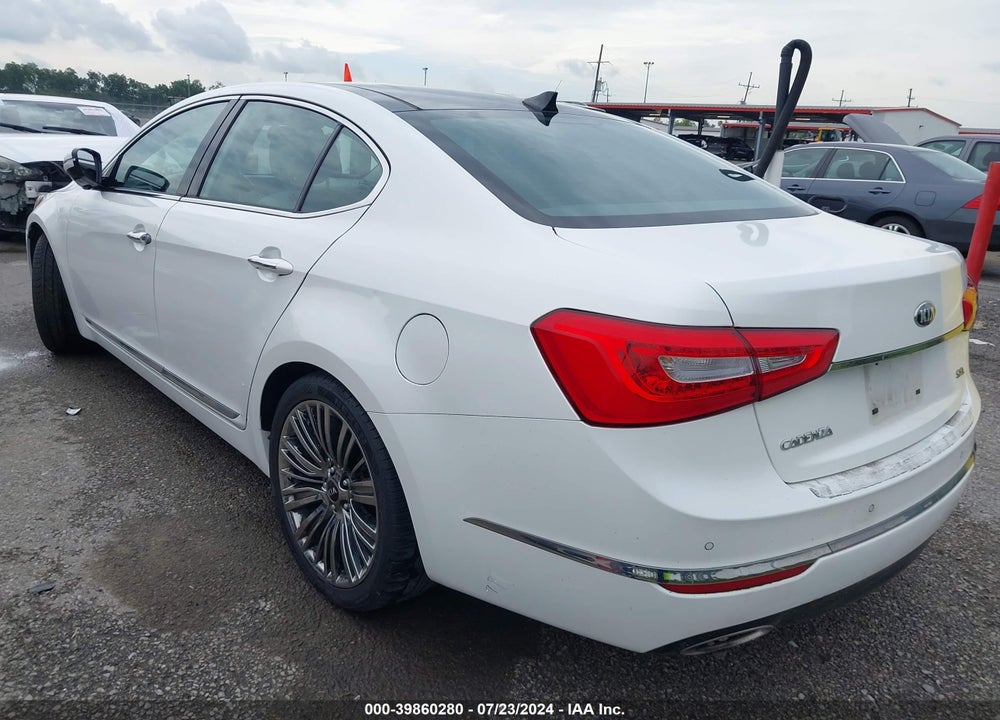 2014 KIA CADENZA LIMITED VIN: KNALN4D75E5159472