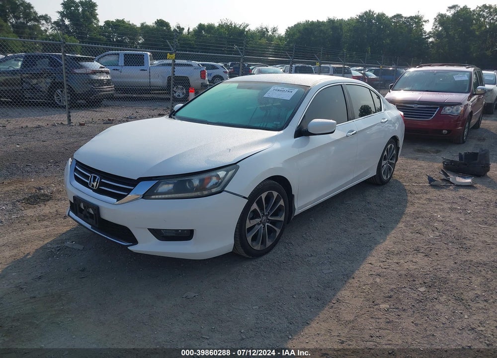 2015 HONDA ACCORD SPORT VIN: 1HGCR2F54FA129039