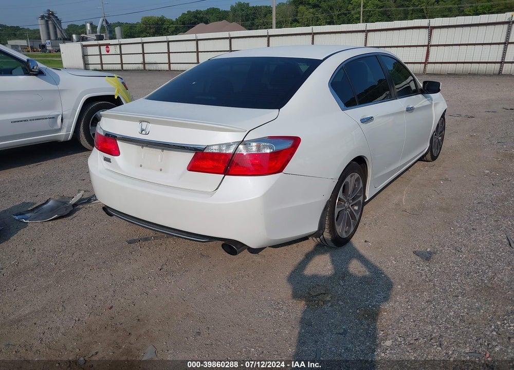 2015 HONDA ACCORD SPORT VIN: 1HGCR2F54FA129039