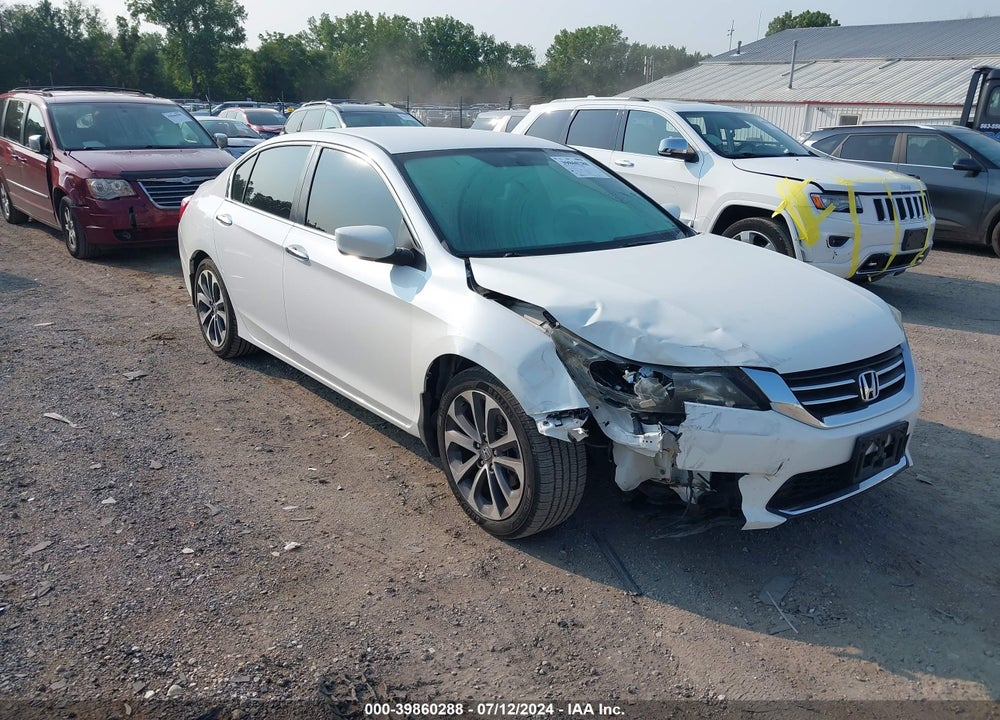 2015 HONDA ACCORD SPORT VIN: 1HGCR2F54FA129039