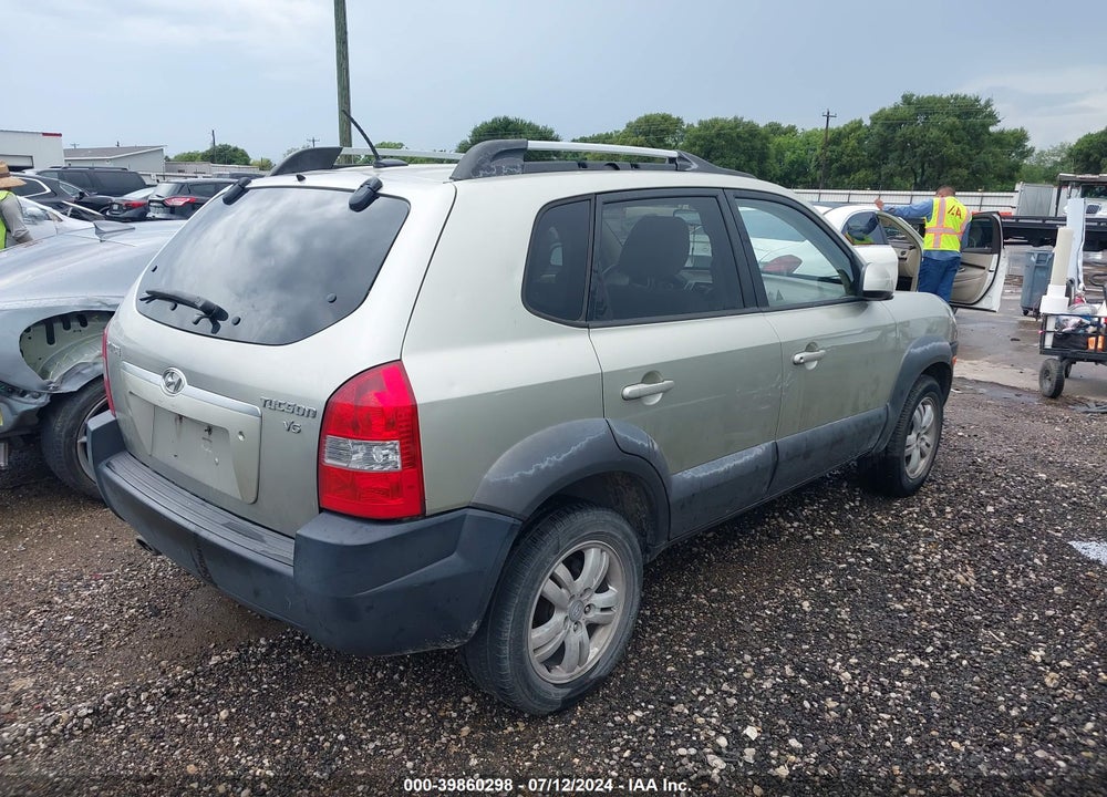 2008 HYUNDAI TUCSON LIMITED V6/SE VIN: KM8JN12D18U890665
