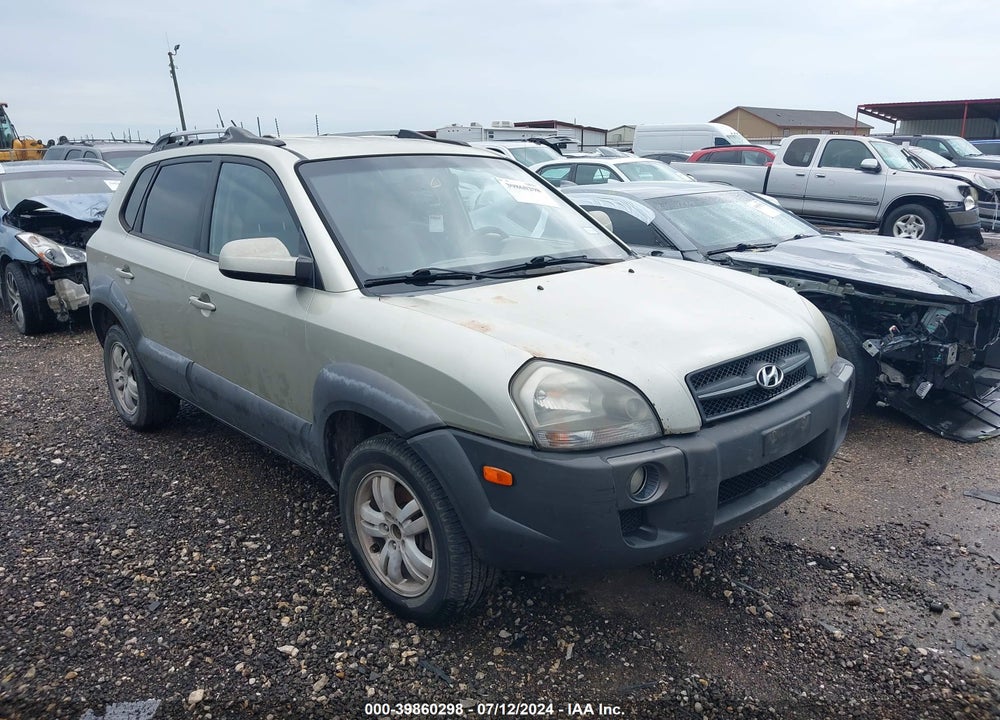 2008 HYUNDAI TUCSON LIMITED V6/SE VIN: KM8JN12D18U890665