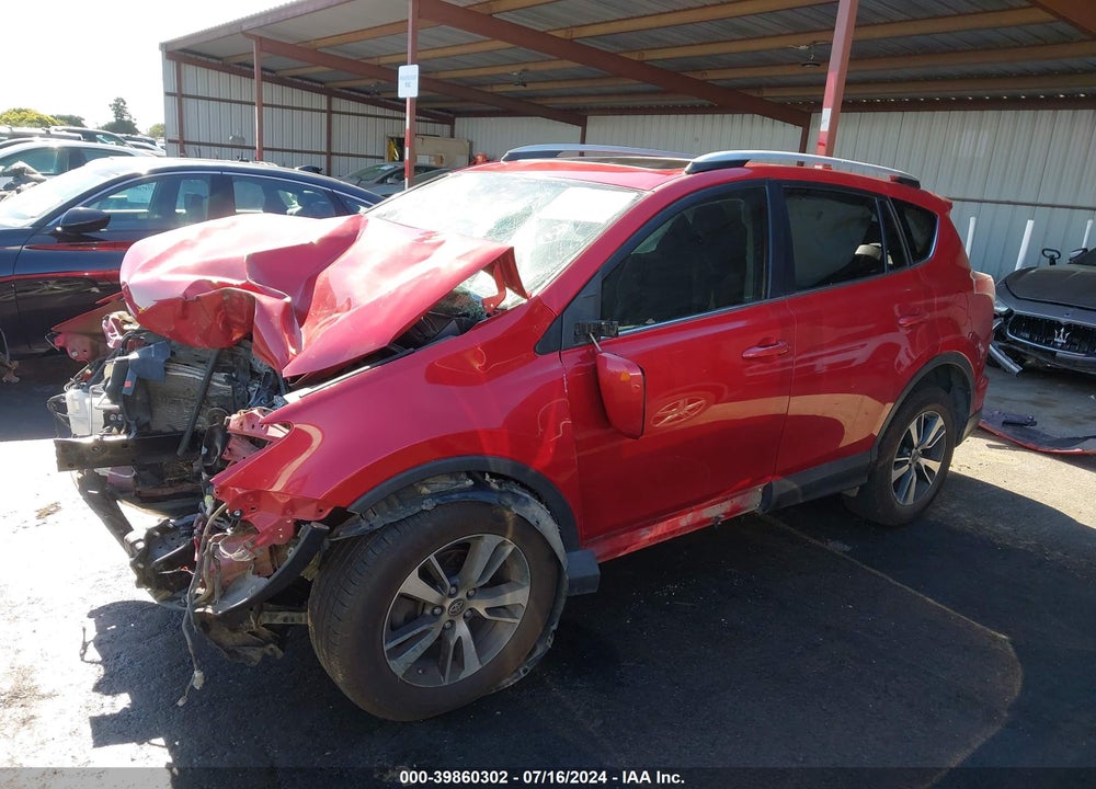 2016 TOYOTA RAV4 XLE VIN: 2T3WFREV0GW257697