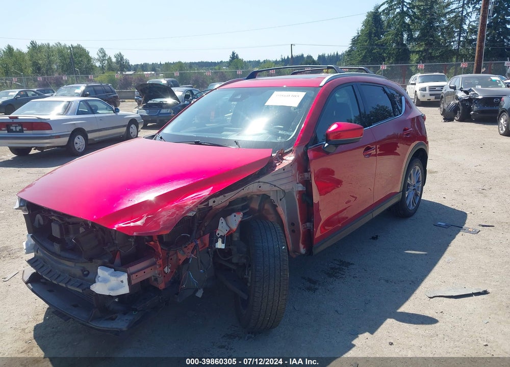 2019 MAZDA CX-5 GRAND TOURING RESERVE VIN: JM3KFBDY5K0593996
