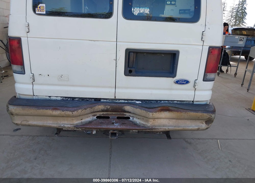 1996 FORD ECONOLINE E250 VAN VIN: 1FTFE24H4THA89827