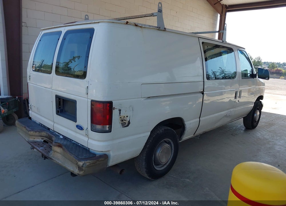 1996 FORD ECONOLINE E250 VAN VIN: 1FTFE24H4THA89827