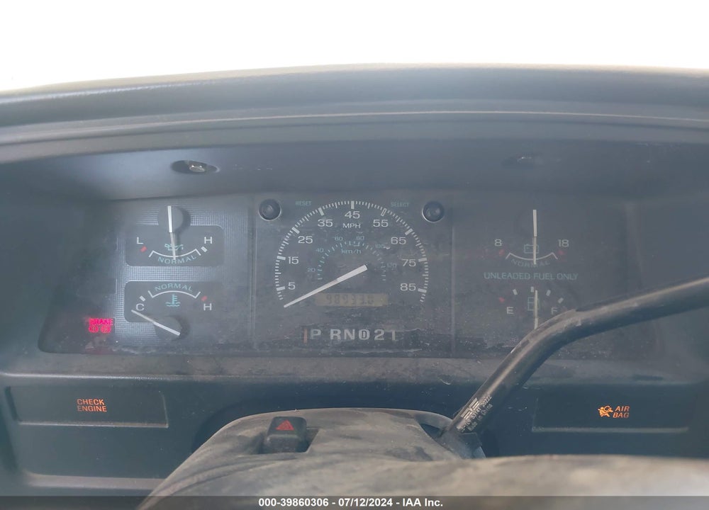 1996 FORD ECONOLINE E250 VAN VIN: 1FTFE24H4THA89827