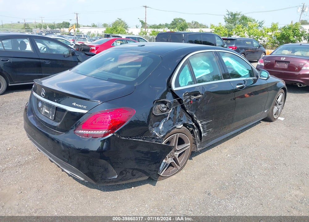 2020 MERCEDES-BENZ C 300 4MATIC VIN: W1KWF8EB6LR573301