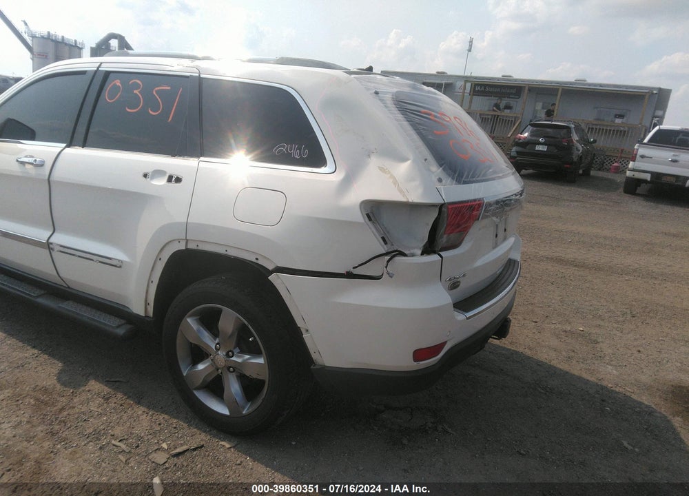 2011 JEEP GRAND CHEROKEE OVERLAND VIN: 1J4RR6GG6BC698340