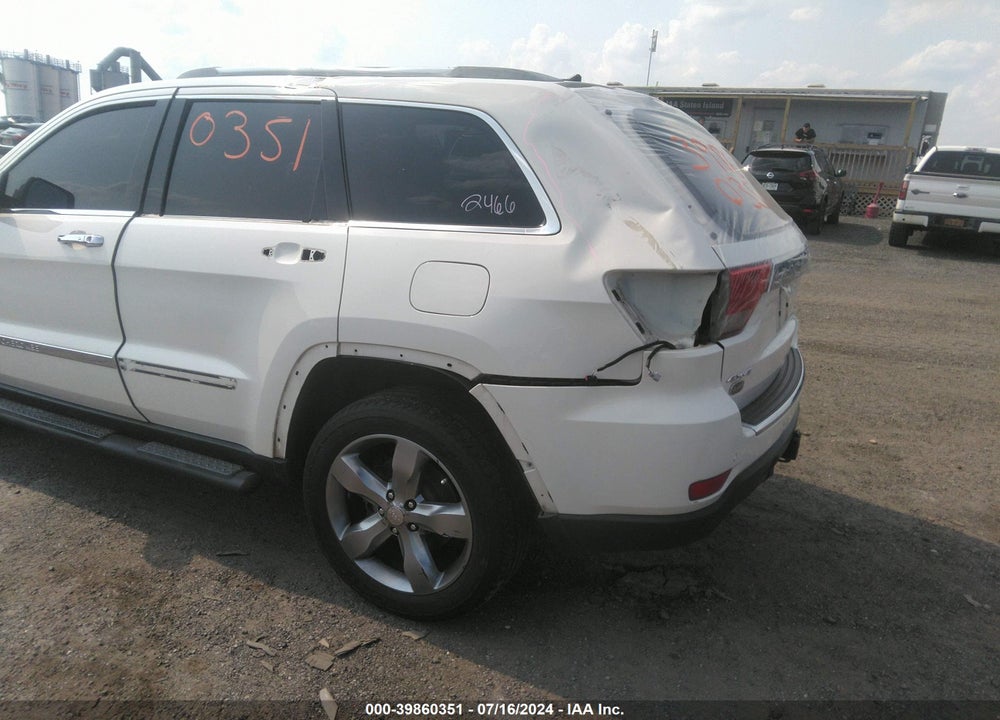 2011 JEEP GRAND CHEROKEE OVERLAND VIN: 1J4RR6GG6BC698340