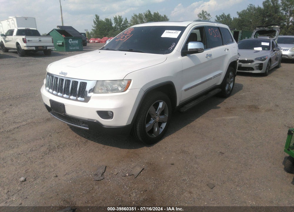 2011 JEEP GRAND CHEROKEE OVERLAND VIN: 1J4RR6GG6BC698340