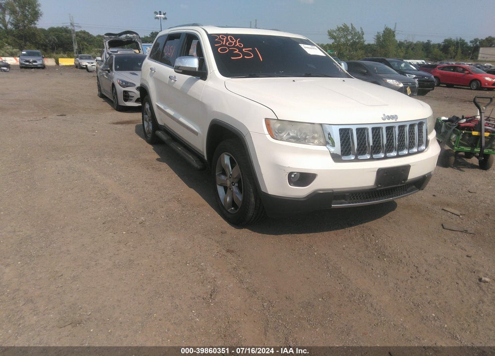 2011 JEEP GRAND CHEROKEE OVERLAND VIN: 1J4RR6GG6BC698340