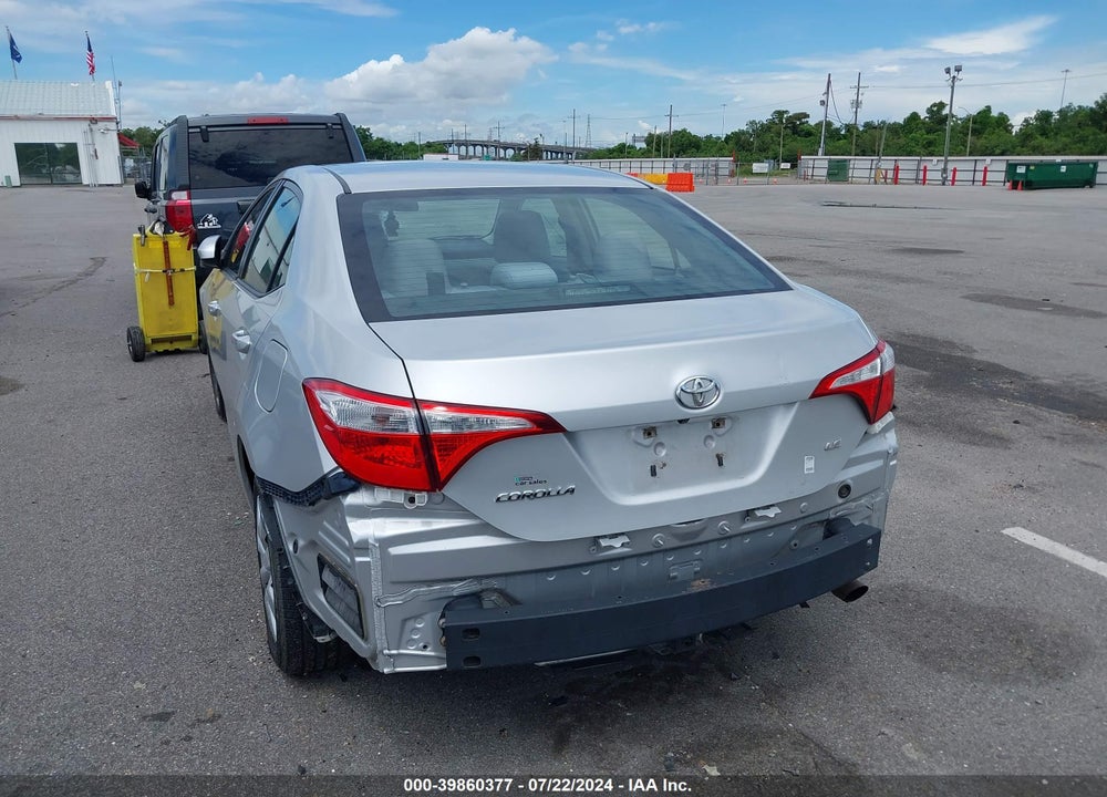 2014 TOYOTA COROLLA LE VIN: 5YFBURHEXEP063637