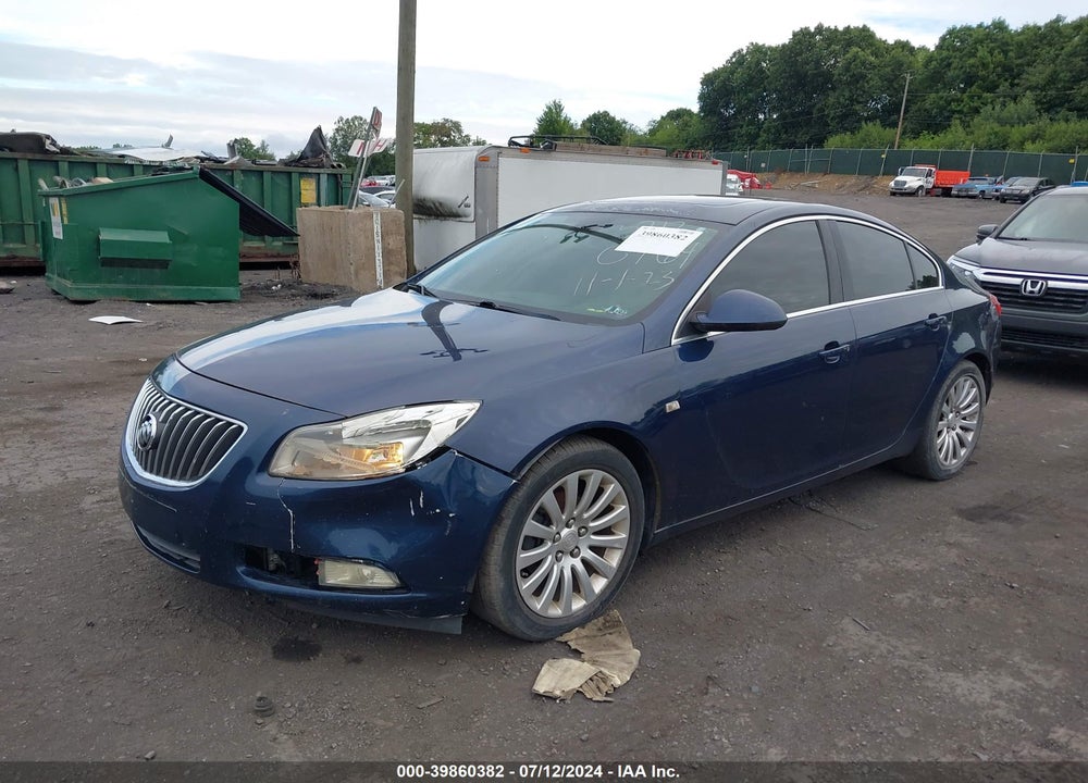 2011 BUICK REGAL CXL RUSSELSHEIM VIN: W04GU5GC2B1009628