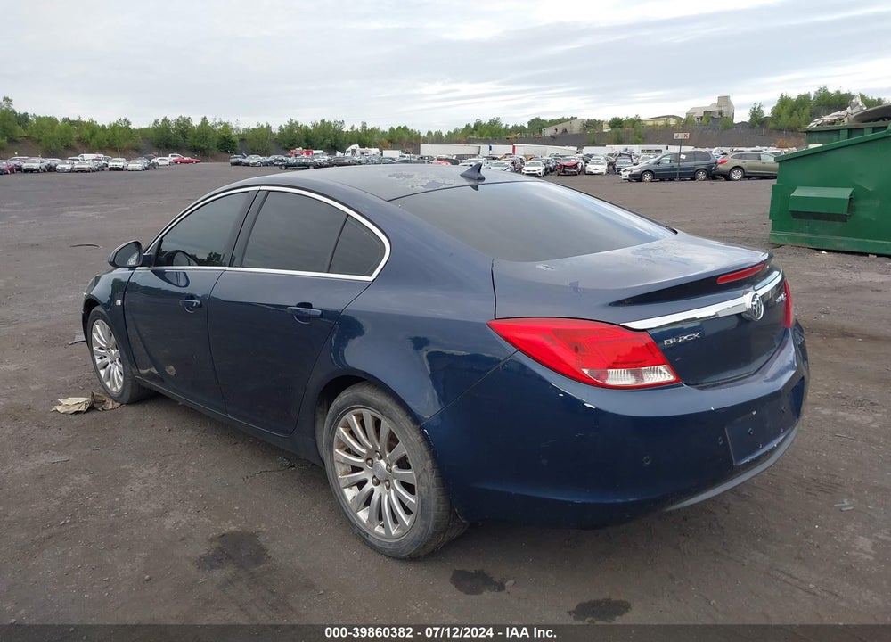 2011 BUICK REGAL CXL RUSSELSHEIM VIN: W04GU5GC2B1009628