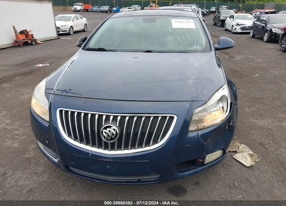 2011 BUICK REGAL CXL RUSSELSHEIM VIN: W04GU5GC2B1009628