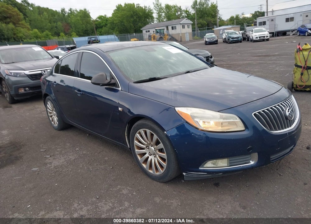 2011 BUICK REGAL CXL RUSSELSHEIM VIN: W04GU5GC2B1009628