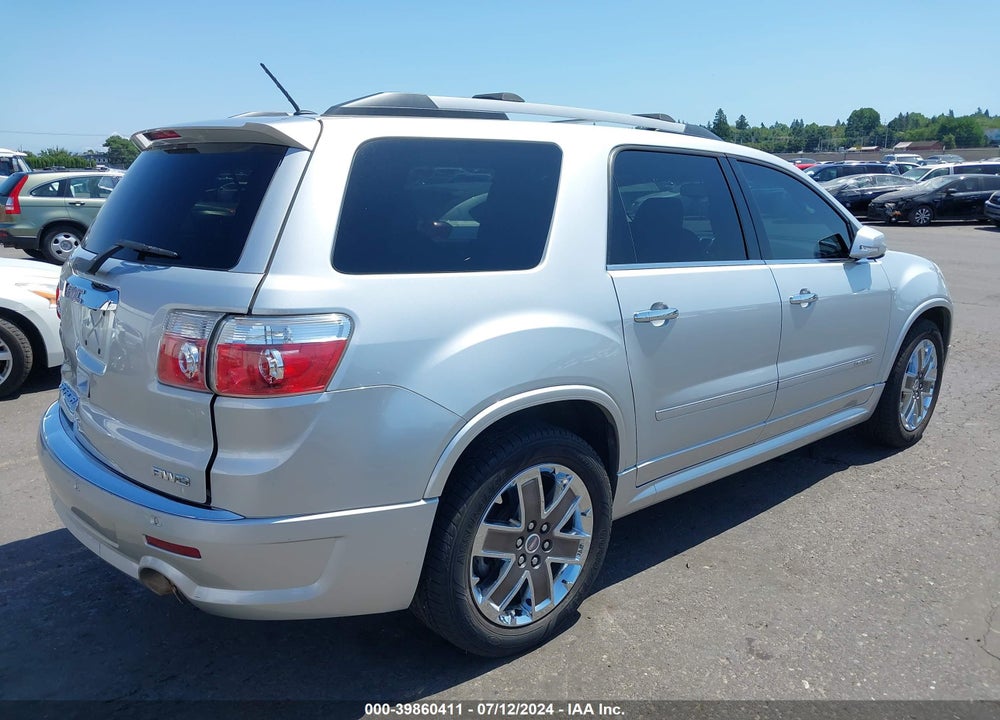 2012 GMC ACADIA DENALI VIN: 1GKKVTED1CJ150158