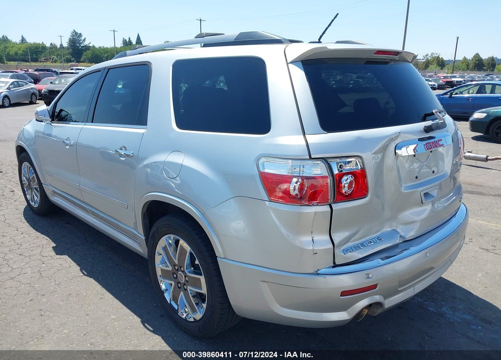 2012 GMC ACADIA DENALI VIN: 1GKKVTED1CJ150158