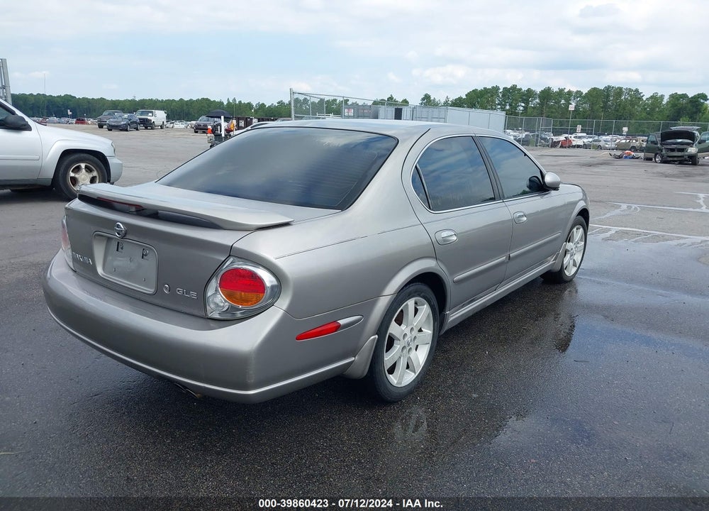 2002 NISSAN MAXIMA GLE VIN: JN1DA31D82T450193