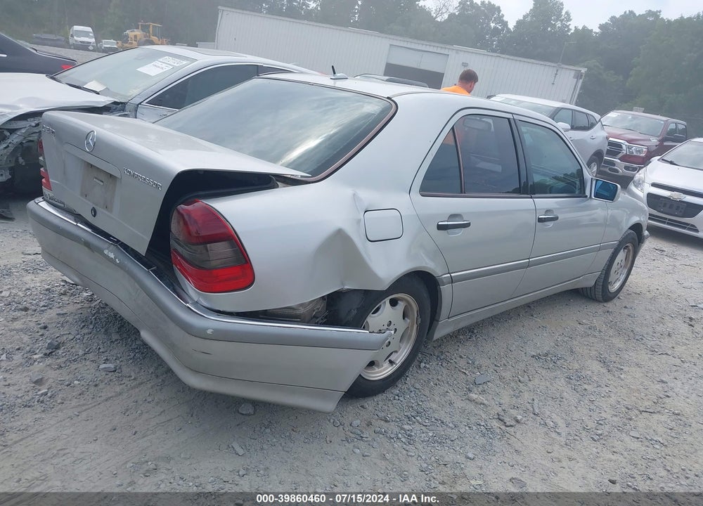 2000 MERCEDES-BENZ C 230 KOMPRESSOR VIN: WDBHA24G3YF936009