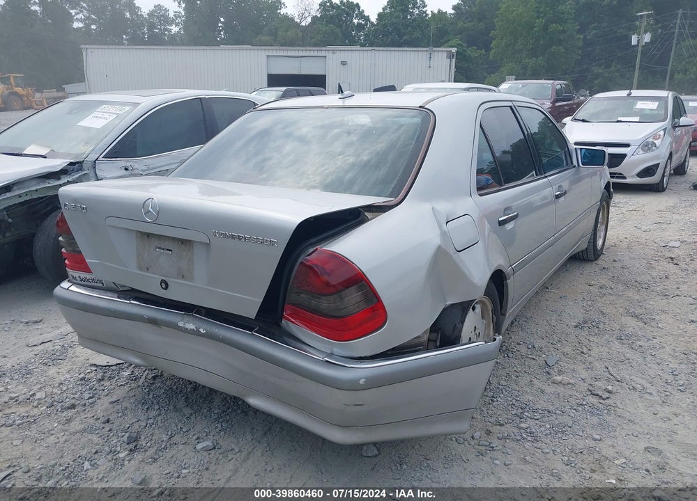 2000 MERCEDES-BENZ C 230 KOMPRESSOR VIN: WDBHA24G3YF936009