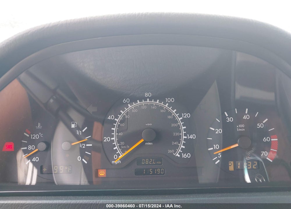 2000 MERCEDES-BENZ C 230 KOMPRESSOR VIN: WDBHA24G3YF936009