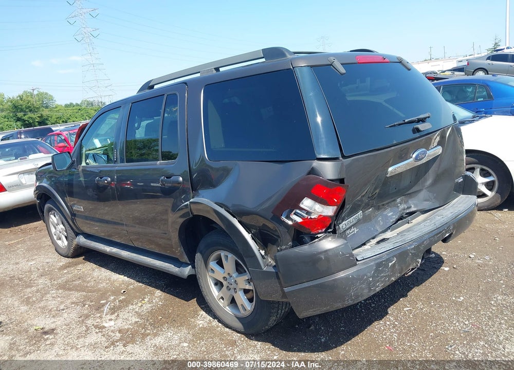 2007 FORD EXPLORER XLT VIN: 1FMEU73E17UB78847