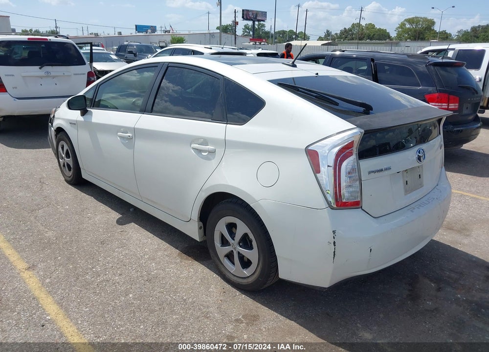 2012 TOYOTA PRIUS VIN: JTDKN3DU8C5464945