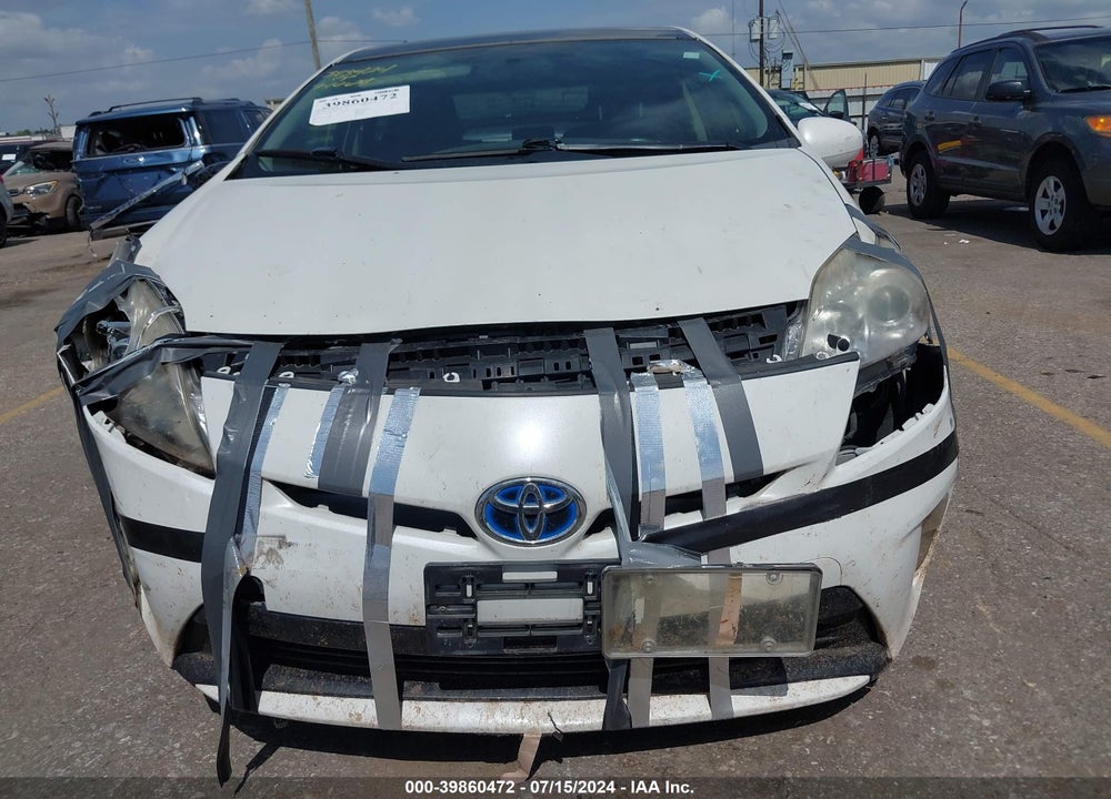 2012 TOYOTA PRIUS VIN: JTDKN3DU8C5464945