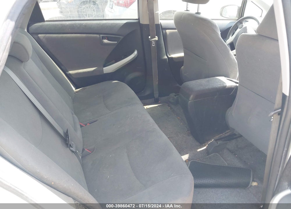 2012 TOYOTA PRIUS VIN: JTDKN3DU8C5464945