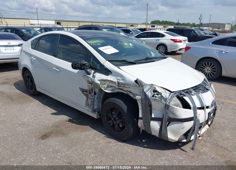 2012 TOYOTA PRIUS VIN: JTDKN3DU8C5464945