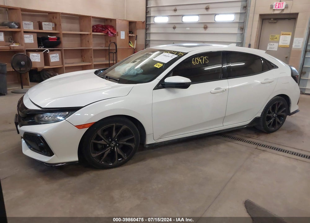 2019 HONDA CIVIC SPORT TOURING VIN: SHHFK7H93KU201037