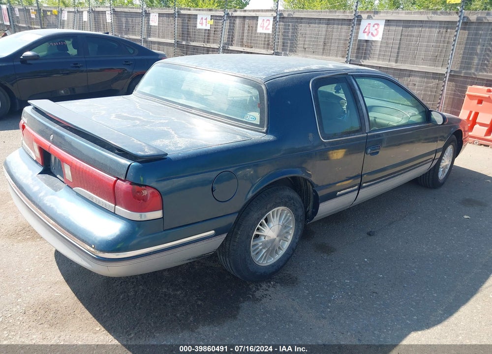 1997 MERCURY COUGAR XR7 VIN: 1MELM62W9VH614512