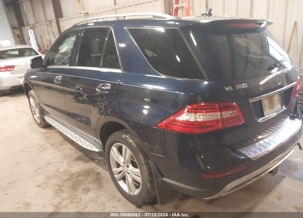 2015 MERCEDES-BENZ ML 350 4MATIC VIN: 4JGDA5HB0FA506136