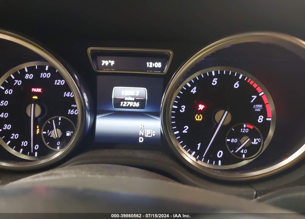 2015 MERCEDES-BENZ ML 350 4MATIC VIN: 4JGDA5HB0FA506136