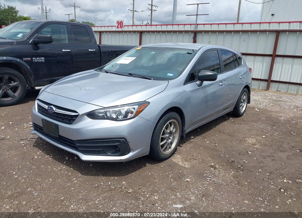 2021 SUBARU IMPREZA 5-DOOR VIN: 4S3GTAB60M3701168