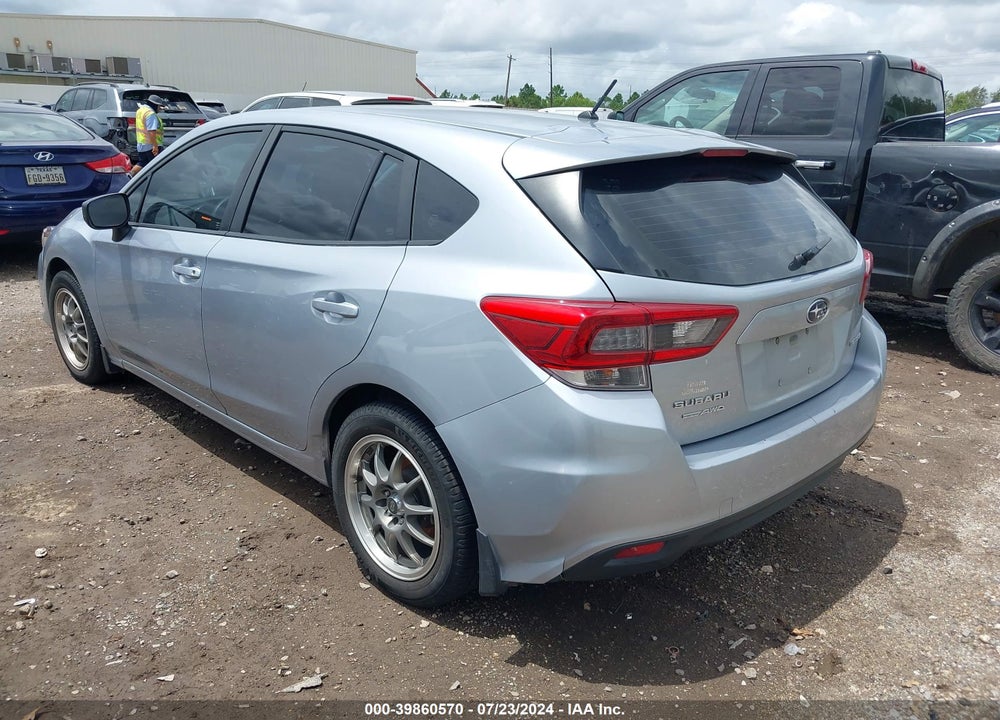 2021 SUBARU IMPREZA 5-DOOR VIN: 4S3GTAB60M3701168