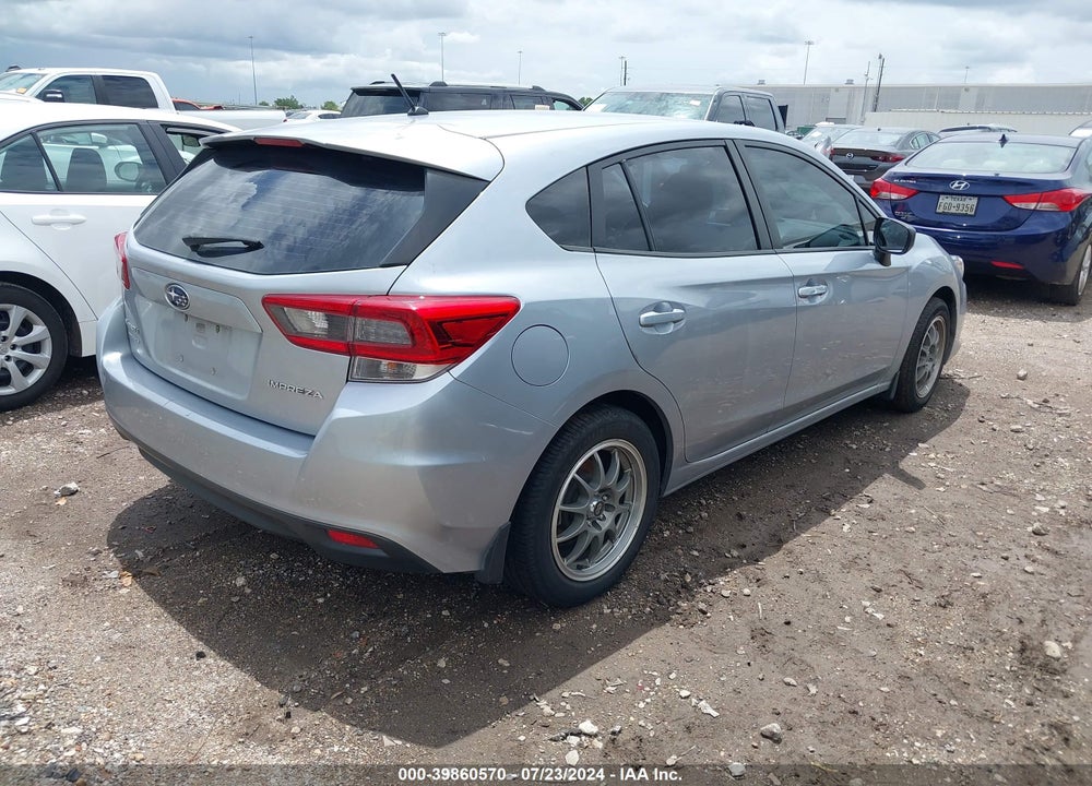 2021 SUBARU IMPREZA 5-DOOR VIN: 4S3GTAB60M3701168